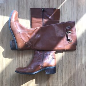 Bandolino brown, leather boots